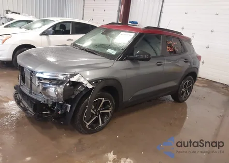 2021 Chevrolet Trailblazer Fwd Rs z USA, uszkodzony, nr VIN KL79MTSL1MB077861